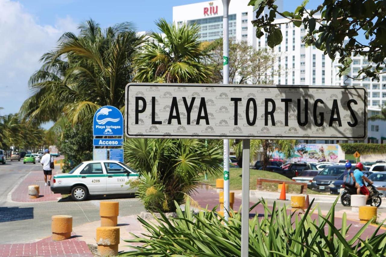 Hermoso Studio Con Alberca Zona Hoteles Cancun Cancún Eksteriør billede
